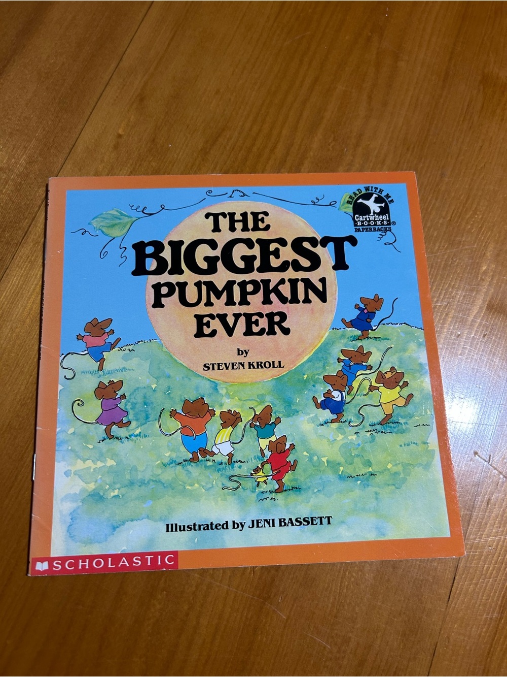 (3/$10) The Biggest Pumpkin Ever kids Halloween / Fall book